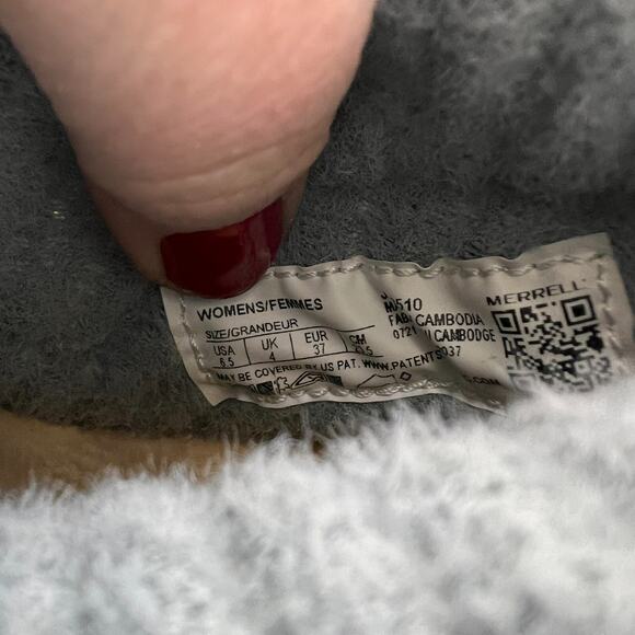 Merrell Cloud Renew Bluff snow boots women's size 6.5 grey blue comfort sneakers - Picture 11 of 11